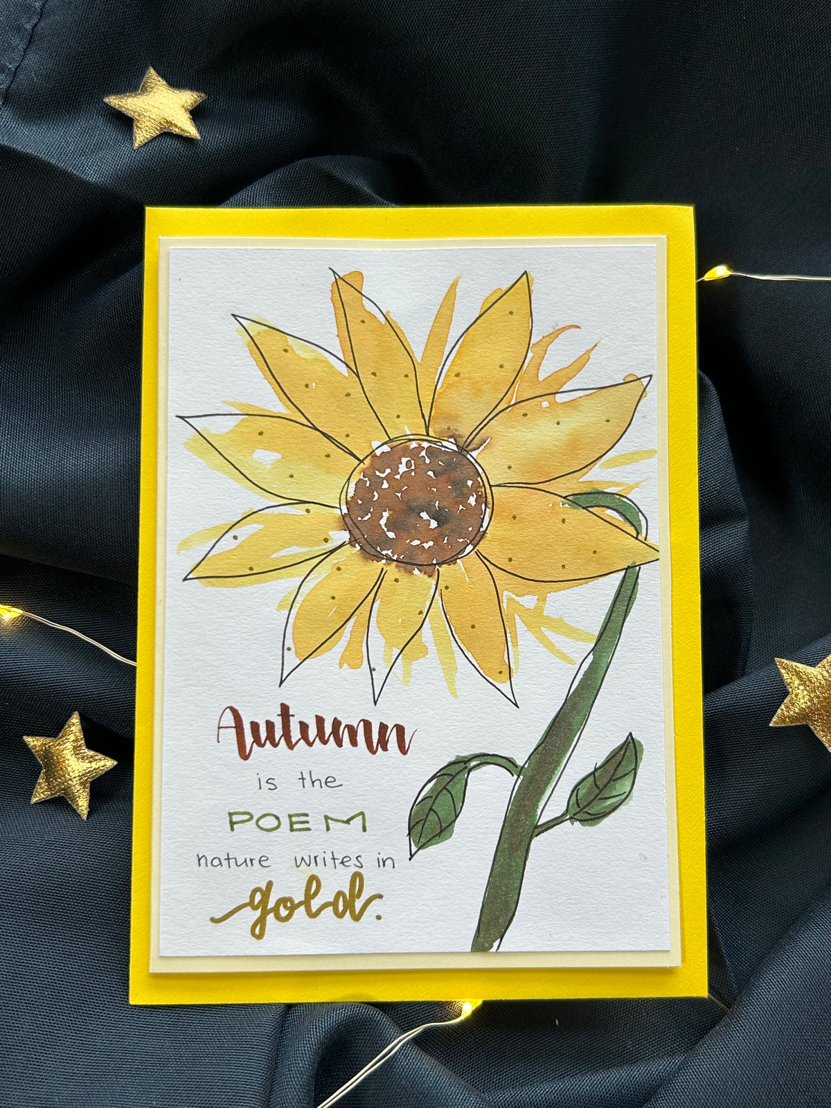 Karte «Sonnenblume»