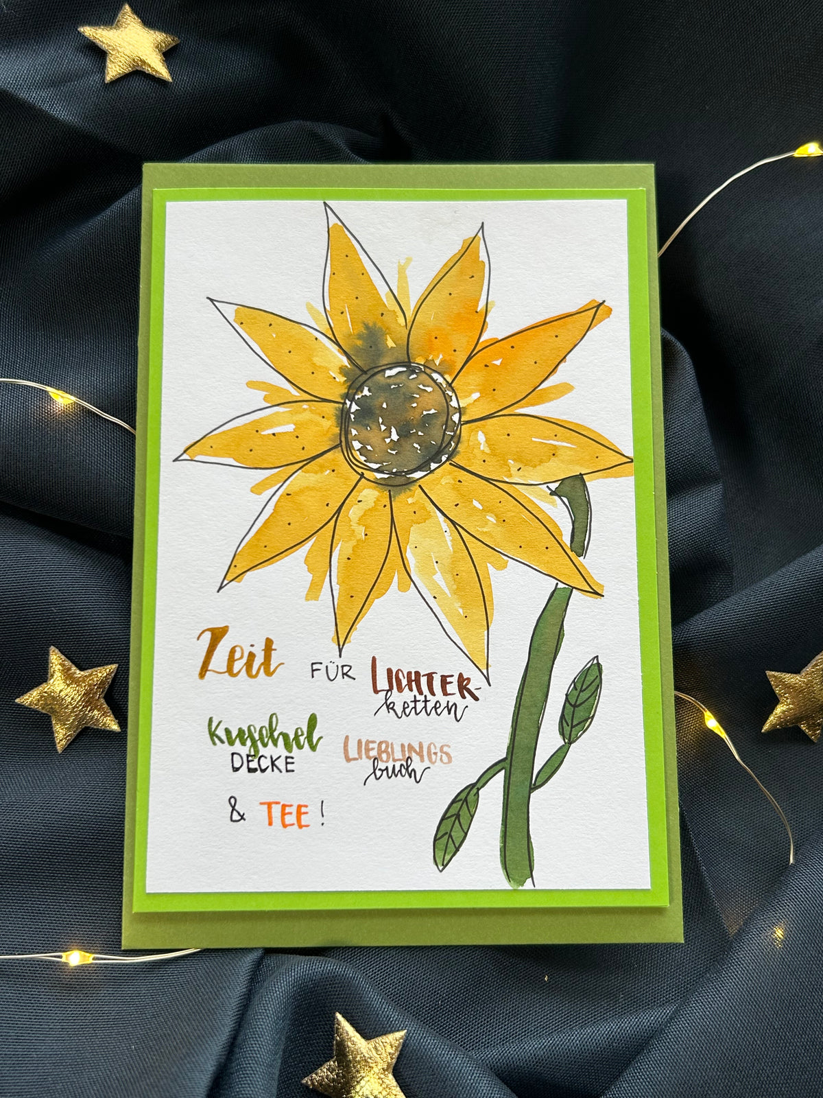 Karte «Sonnenblume»