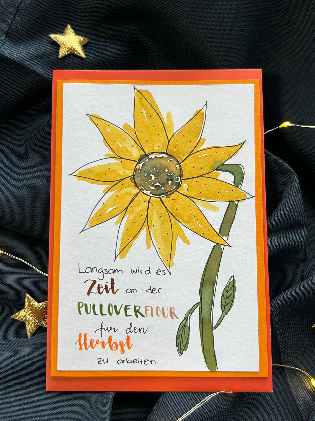 Karte «Sonnenblume»