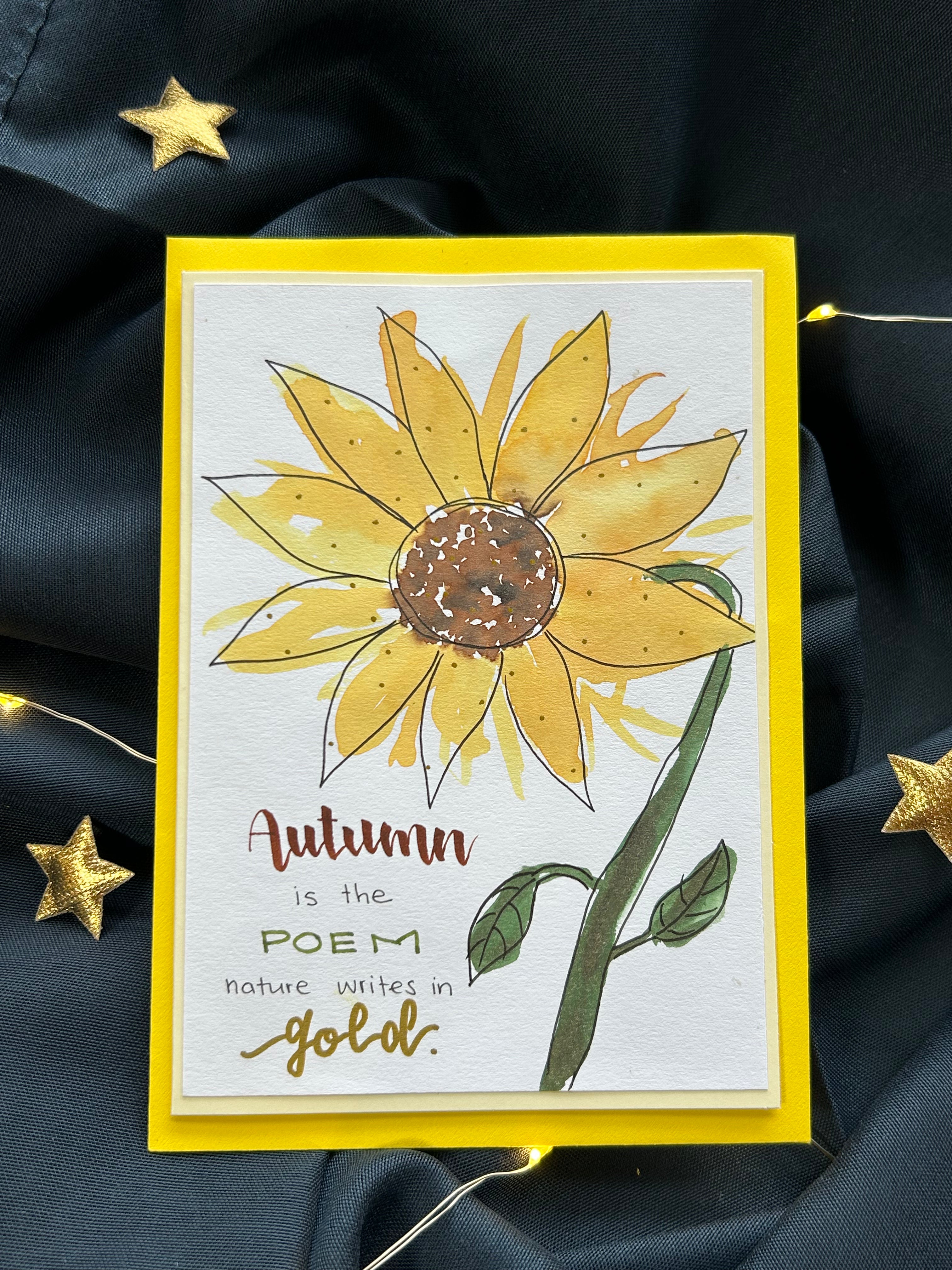 Karte «Sonnenblume»