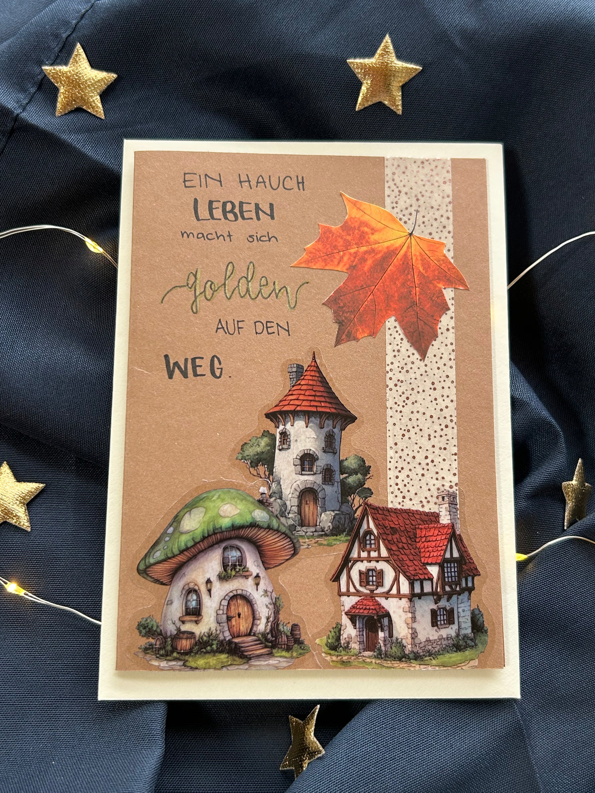 Karte «Herbstglitzer»